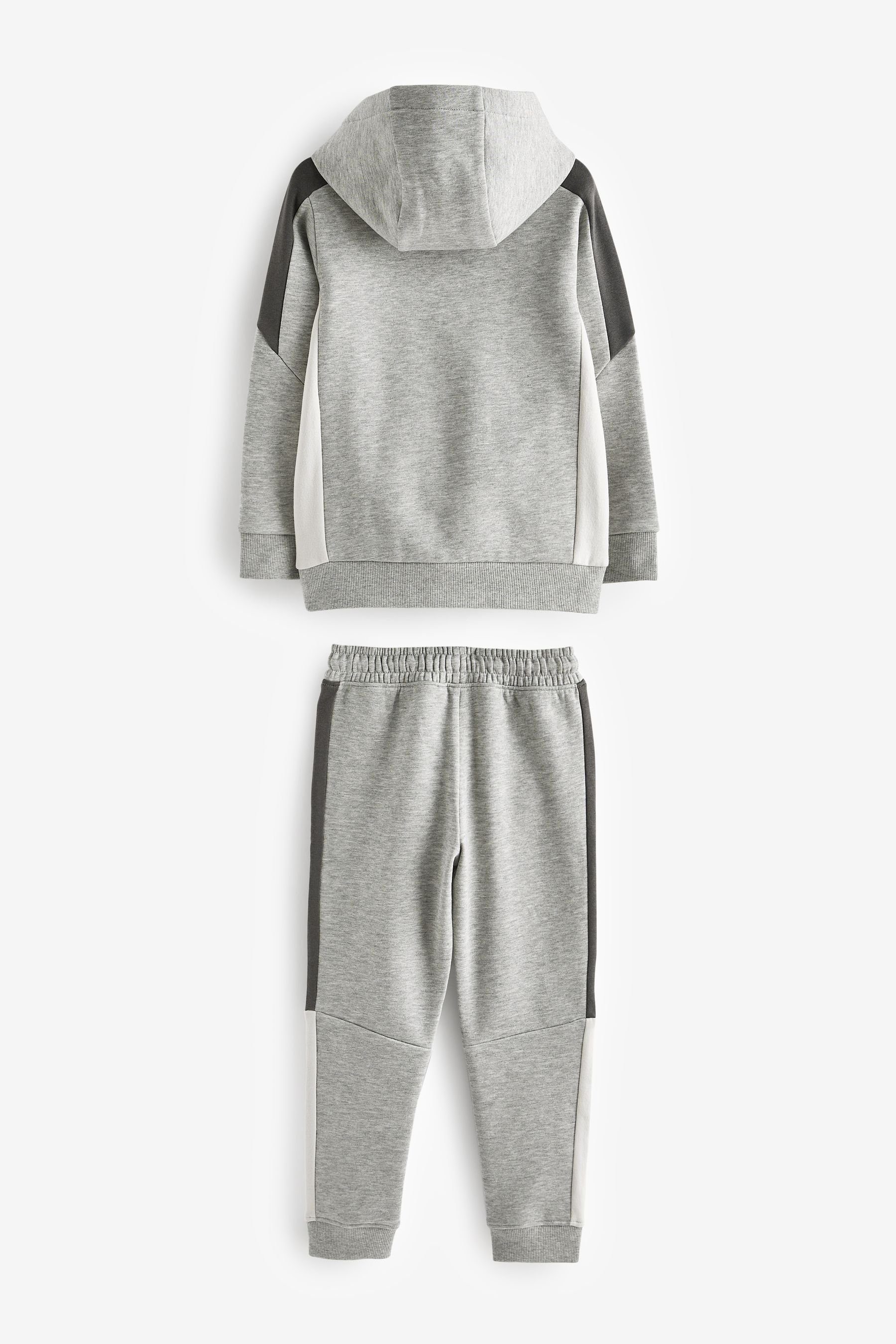 Next Sweatanzug Hoodie mit Farbblock-Design und Jogginghose (2-tlg)