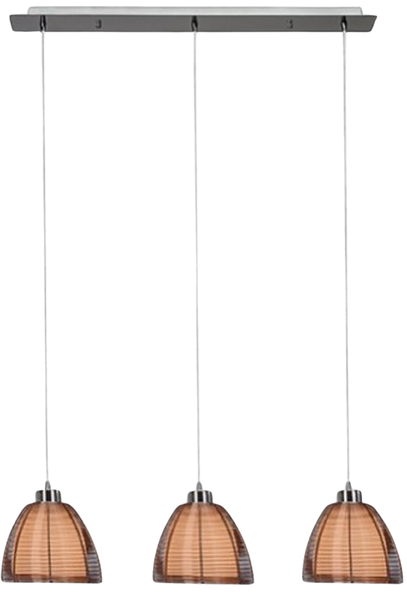 Brilliant 3-flg Pendelleuchte Relax Bronze