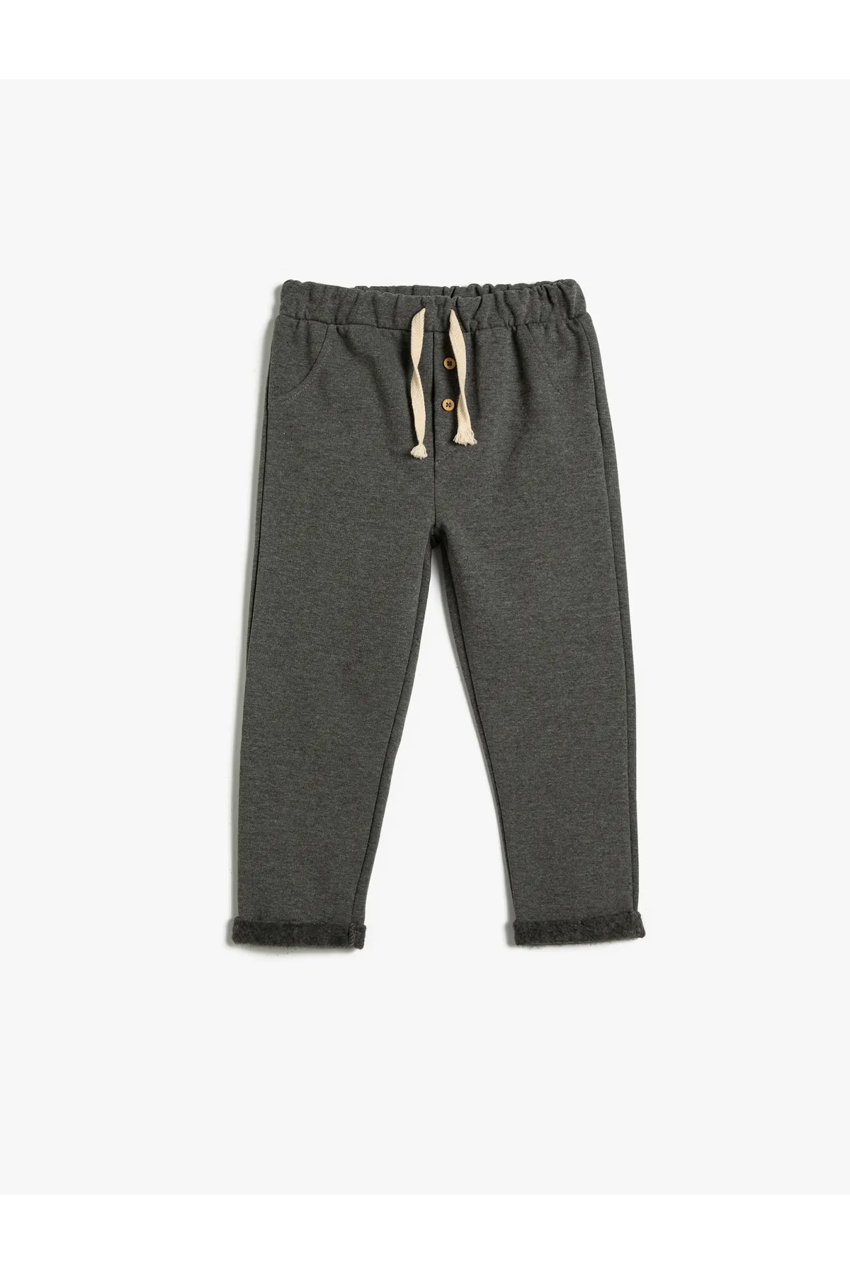 Koton  Jogginghose, gebundene Taille, Baumwolle, erhöht
