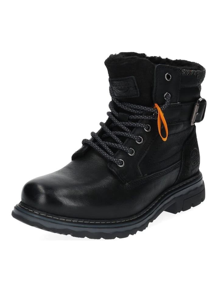 DOCKERS Stiefelette in Schwarz günstig kaufen