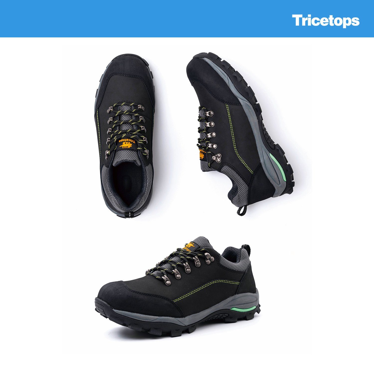 Tricetops Sicherheitsschuhe S3 Herren Damen komfortabel Arbeitsschuhe Arbeitsschuh