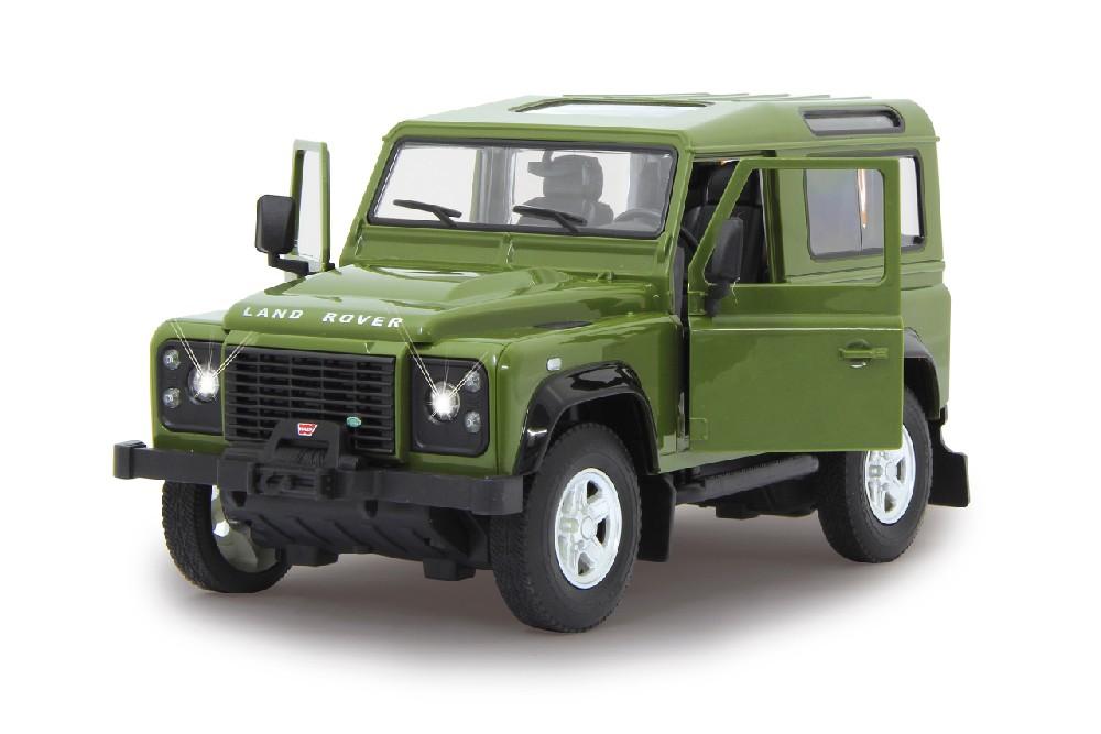 Jamara e.K. JAMARA Land Rover Defender 1:14 grün 2,4GHz Tür manuell