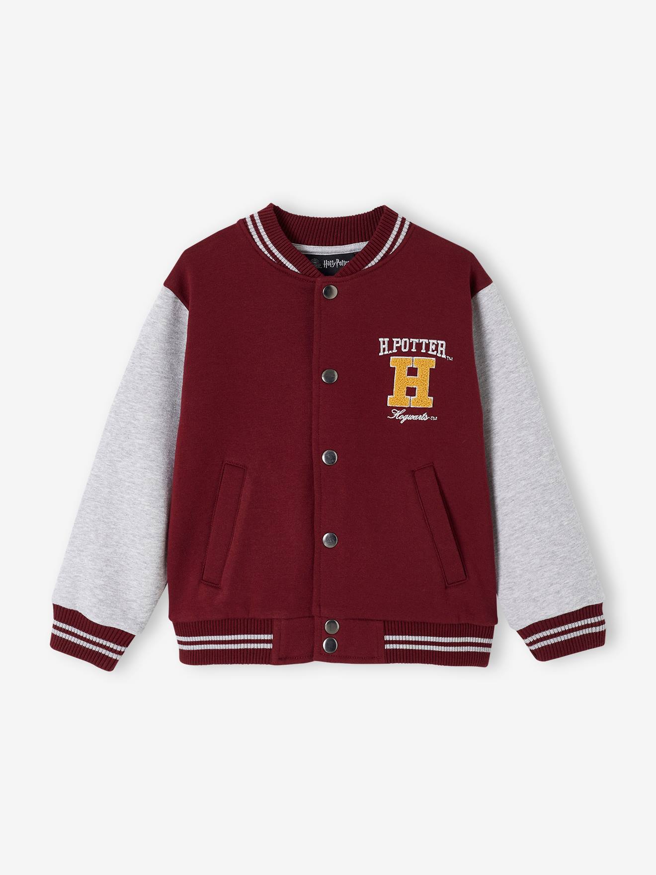Blouson Teddy garçon Harry Potter® bordeaux