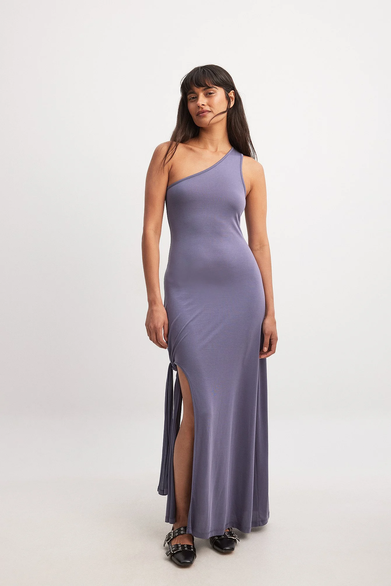 One Shoulder Maxi Dress