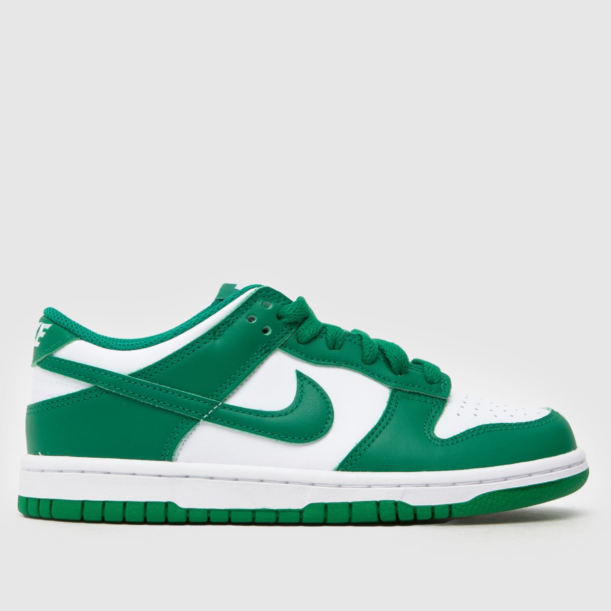 Nike Dunk Low Low gyerek fehér és zöld cipő