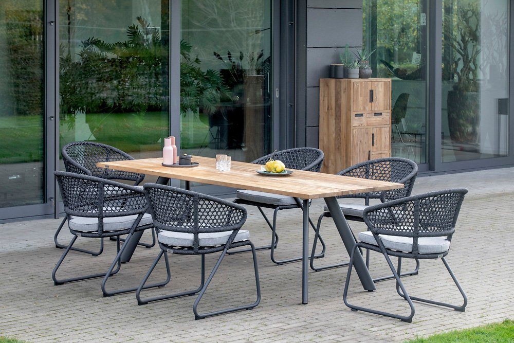 NIEHOFF GARDEN Gartentisch Niehoff Noah Tisch Aluminium Stativprofil (1)