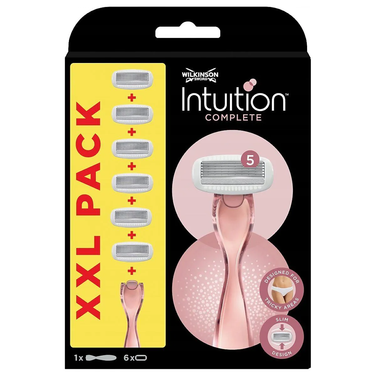 Wilkinson Intuition Complete XXL brijač + 6 oštrica