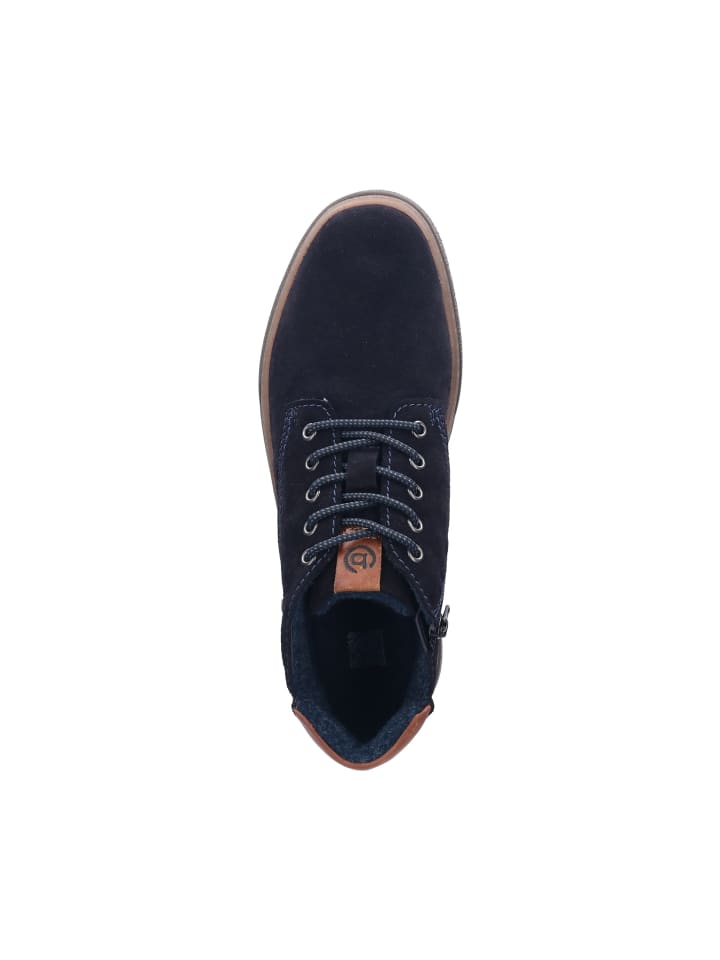 Bugatti Schnürstiefel in blau günstig kaufen