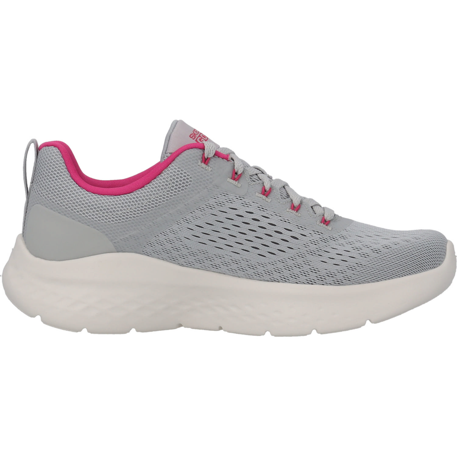 Skechers 129423, Schnürschuhe, Damen, grey pink