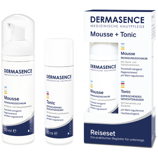 DERMASENCE Reiseset  2X50 ml  Kombipackung