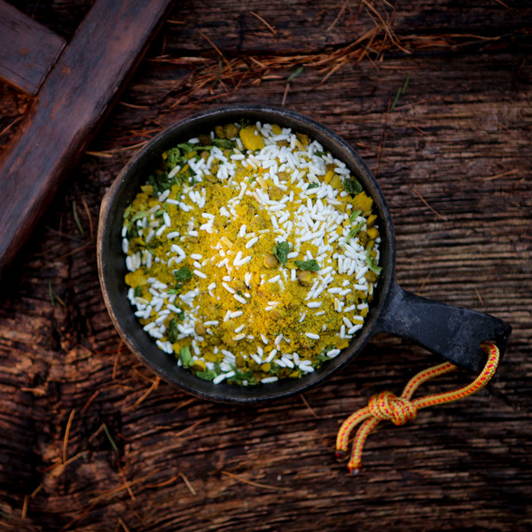 VEGAN DAAL WITH RICE - Outdoor Essen