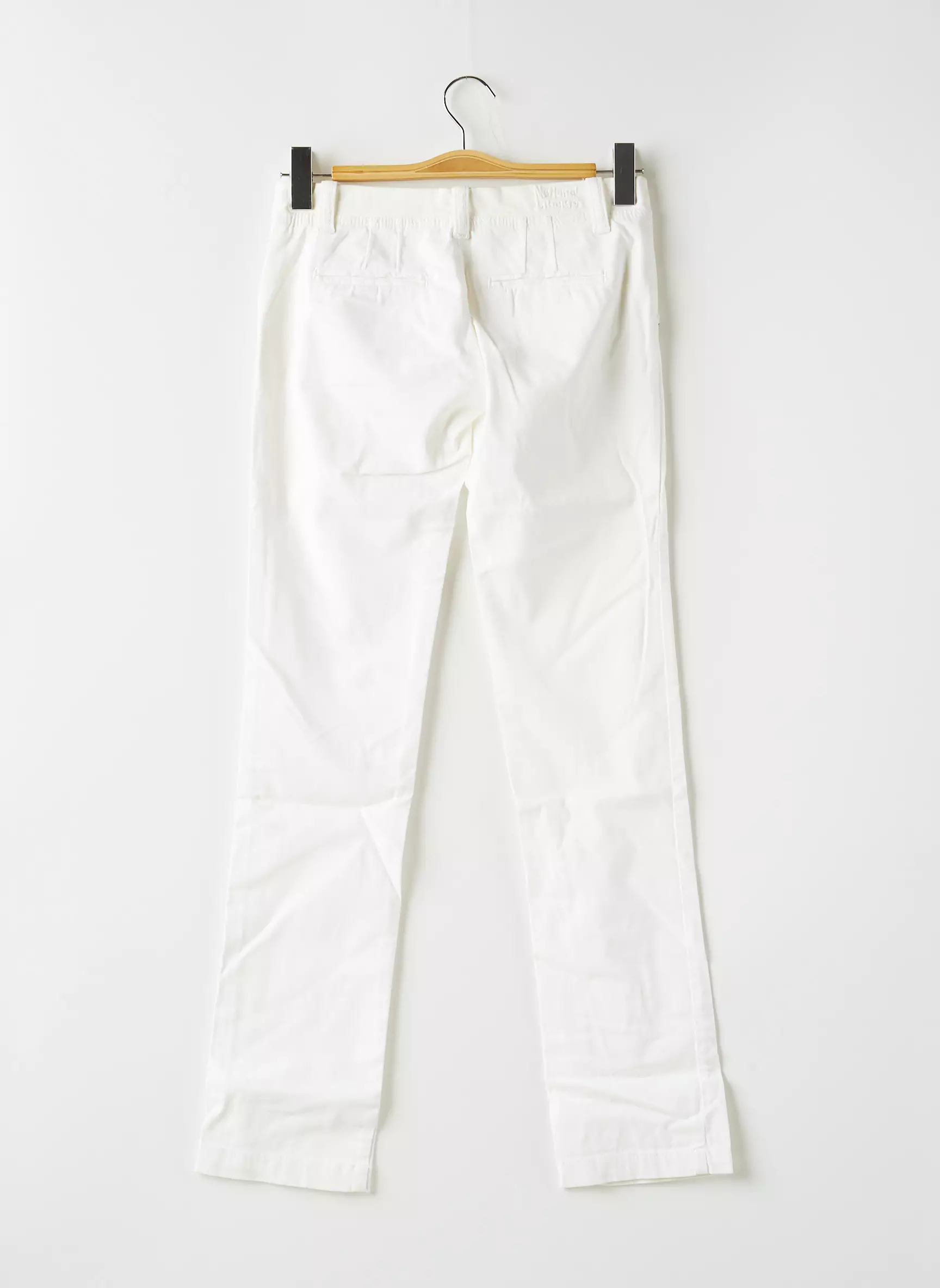 National Liberty Pantalons Slim Femme couleur blanc