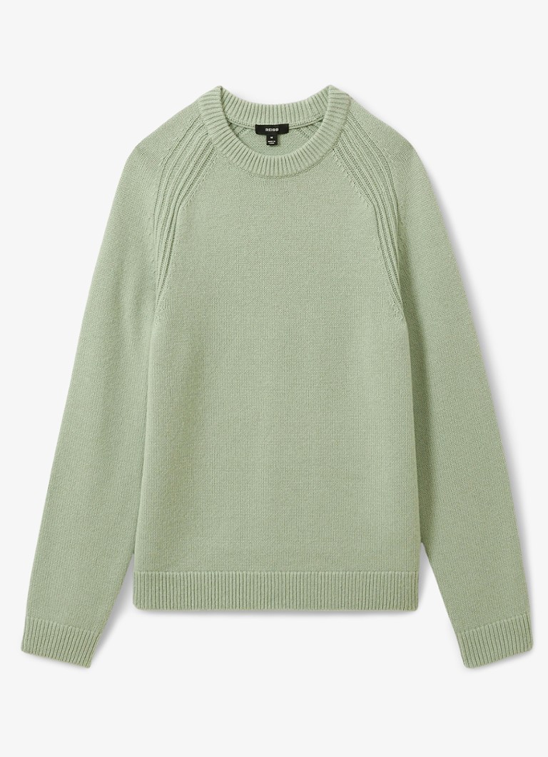 Reiss Cloud fine-knit wool pullover