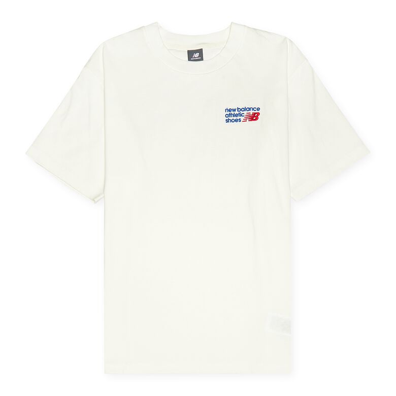 New Balance Athletics Premium Logo Relaxed Tee sea salt