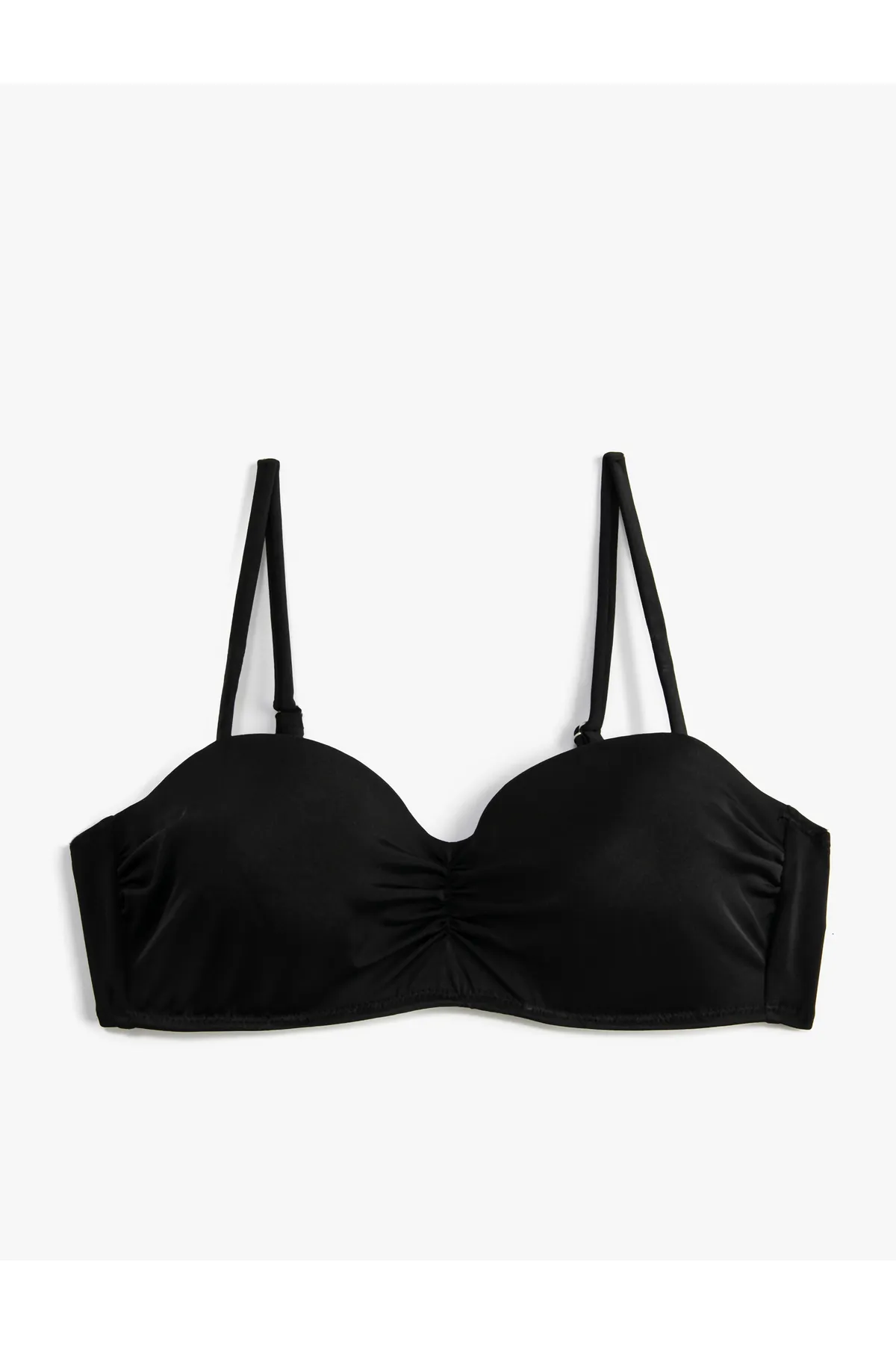 Koton  Trägerloses Bikinioberteil mit verdecktem Drapierungsdetail