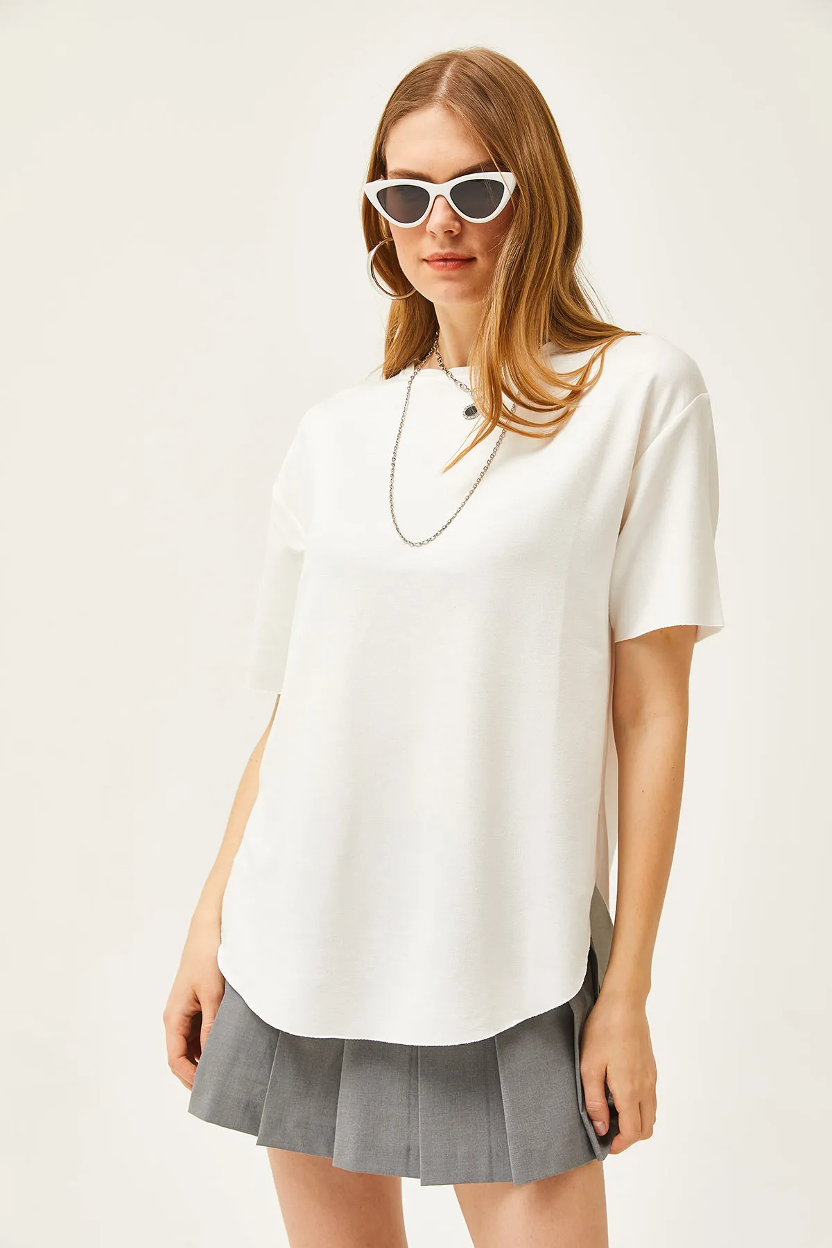 Olalook  T-Shirt - Weiß - Regular Fit