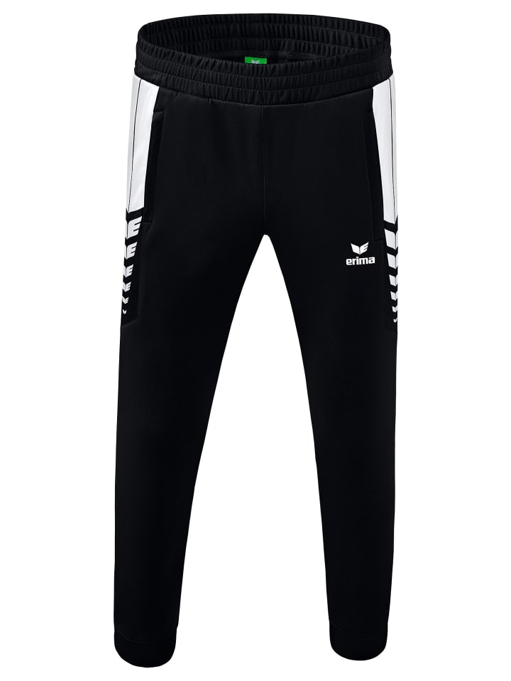erima Six Wings Trainingshose in schwarz/weiss günstig kaufen