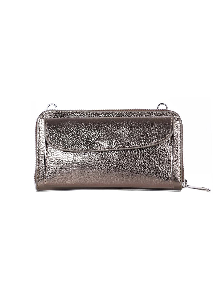Zwillingsherz Leder-Handytasche 