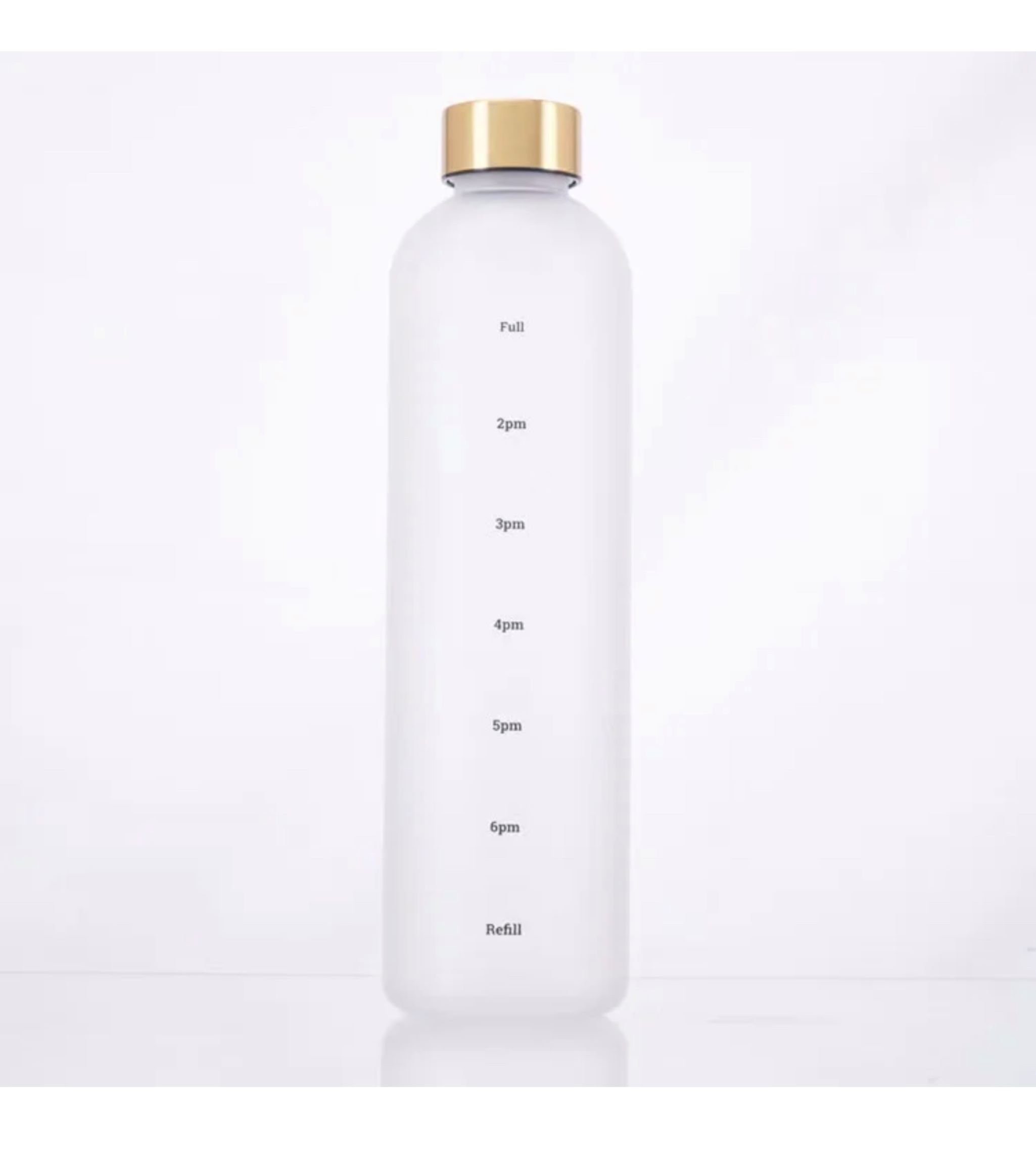 Botells Trinkflasche Wasserflasche, Trink Motivation Skala, edel, auslaufsicher, nachhaltig, Kohlensäure geeignet, Schule, Beruf, Sport, Freizeit