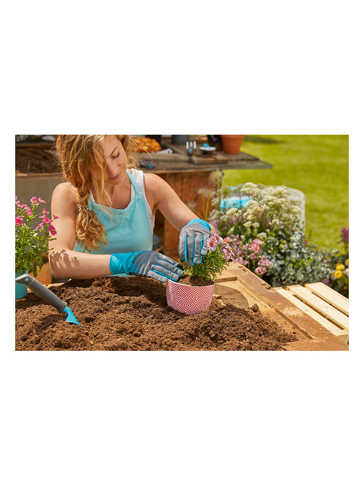 Gardena Gartenhandschuh in Türkis/ Grau - Größe L günstig kaufen onesize