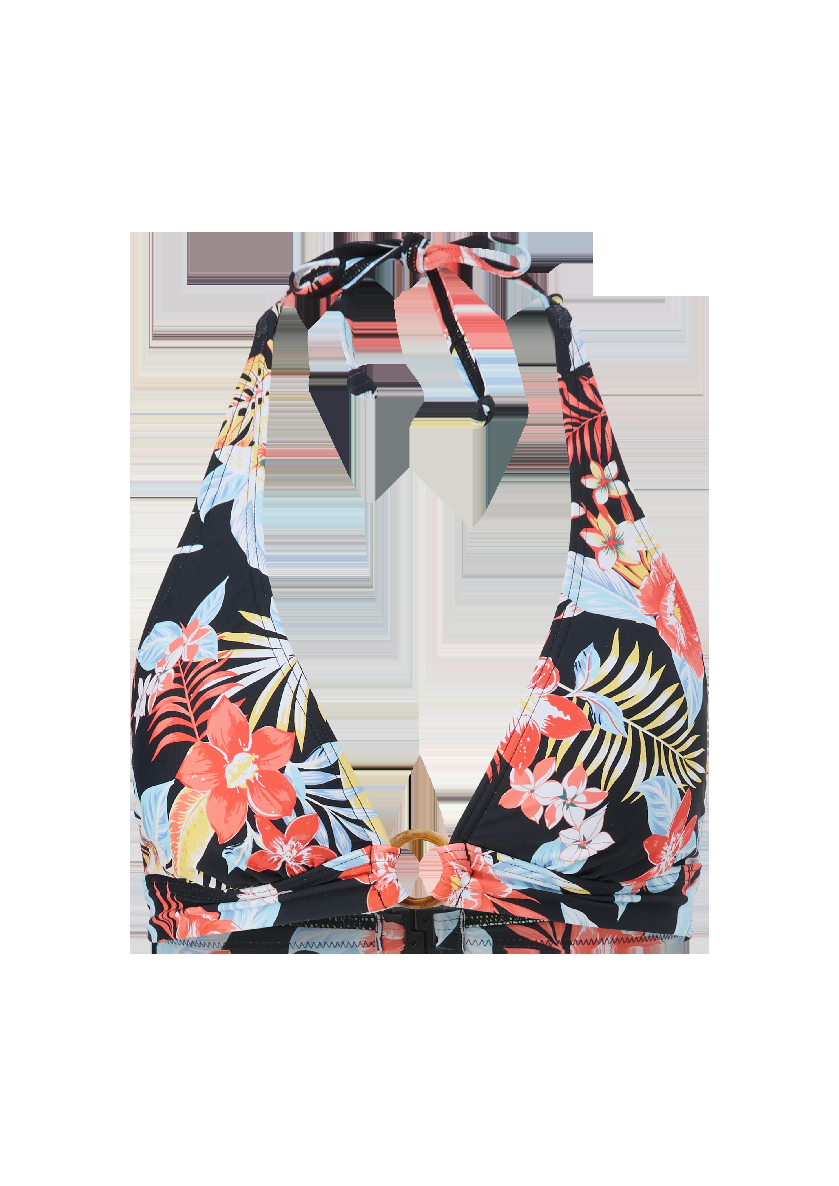 Triangel Bikinitop mit Blumenmuster  EME-6008399-99A1