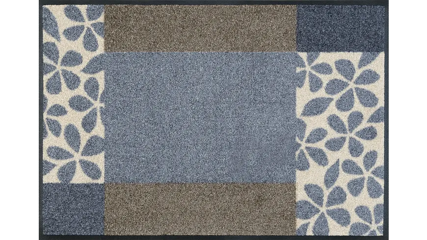 wash+dry Fußmatte Florita grey 40x60cm