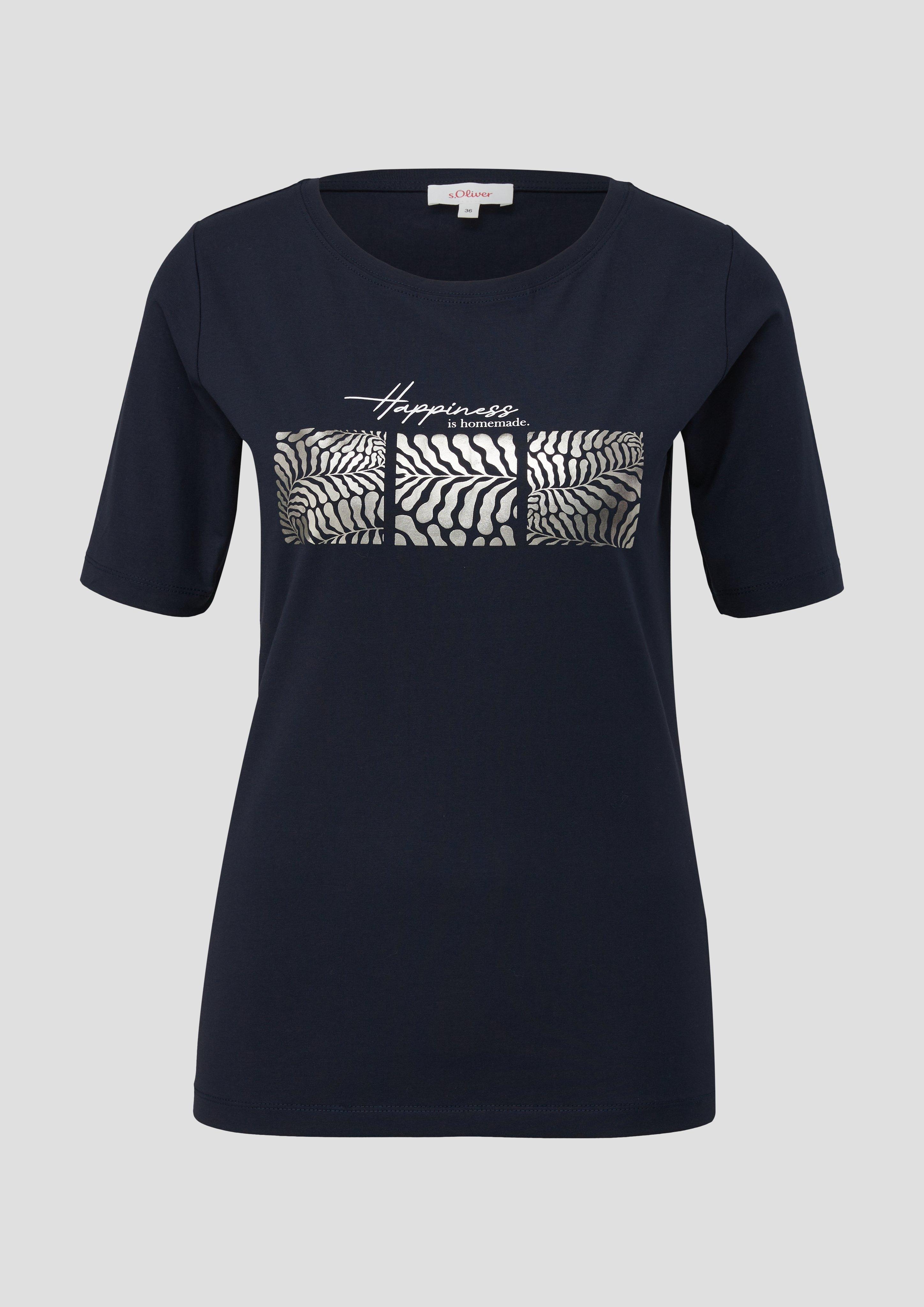 T-Shirt mit Frontprint  2144441-59D3