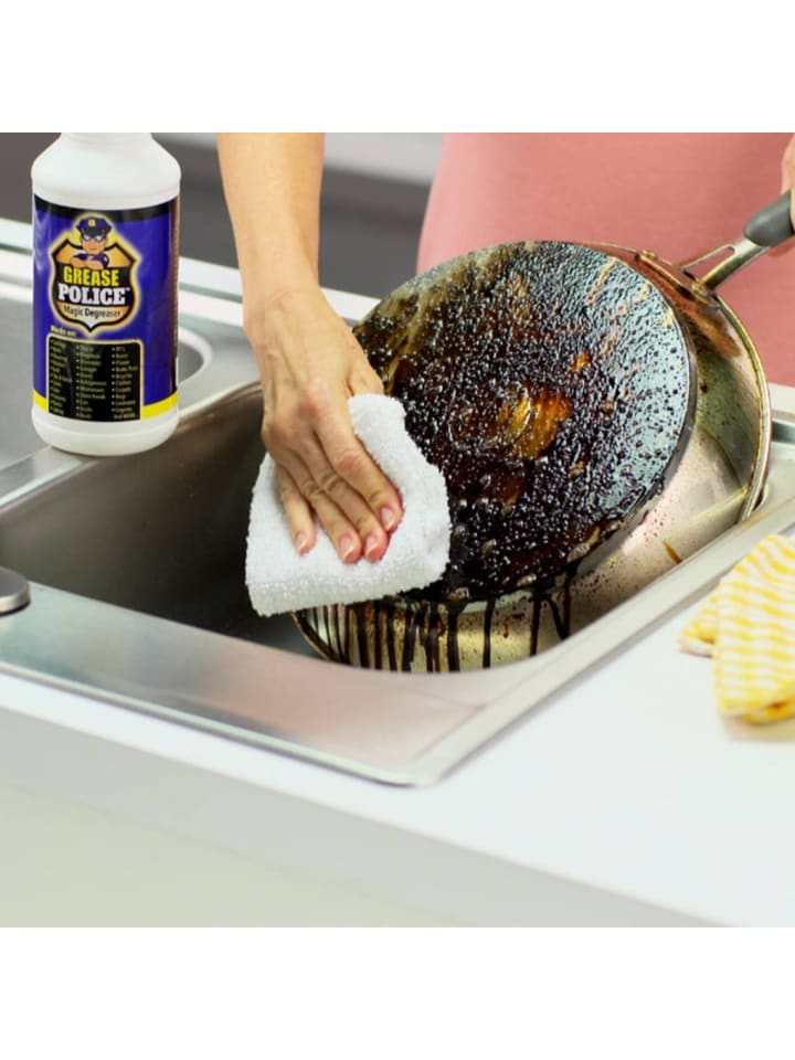 MediaShop Reinigungsmittel Grease Police 2x 500ml in Ohne Farben günstig kaufen onesize