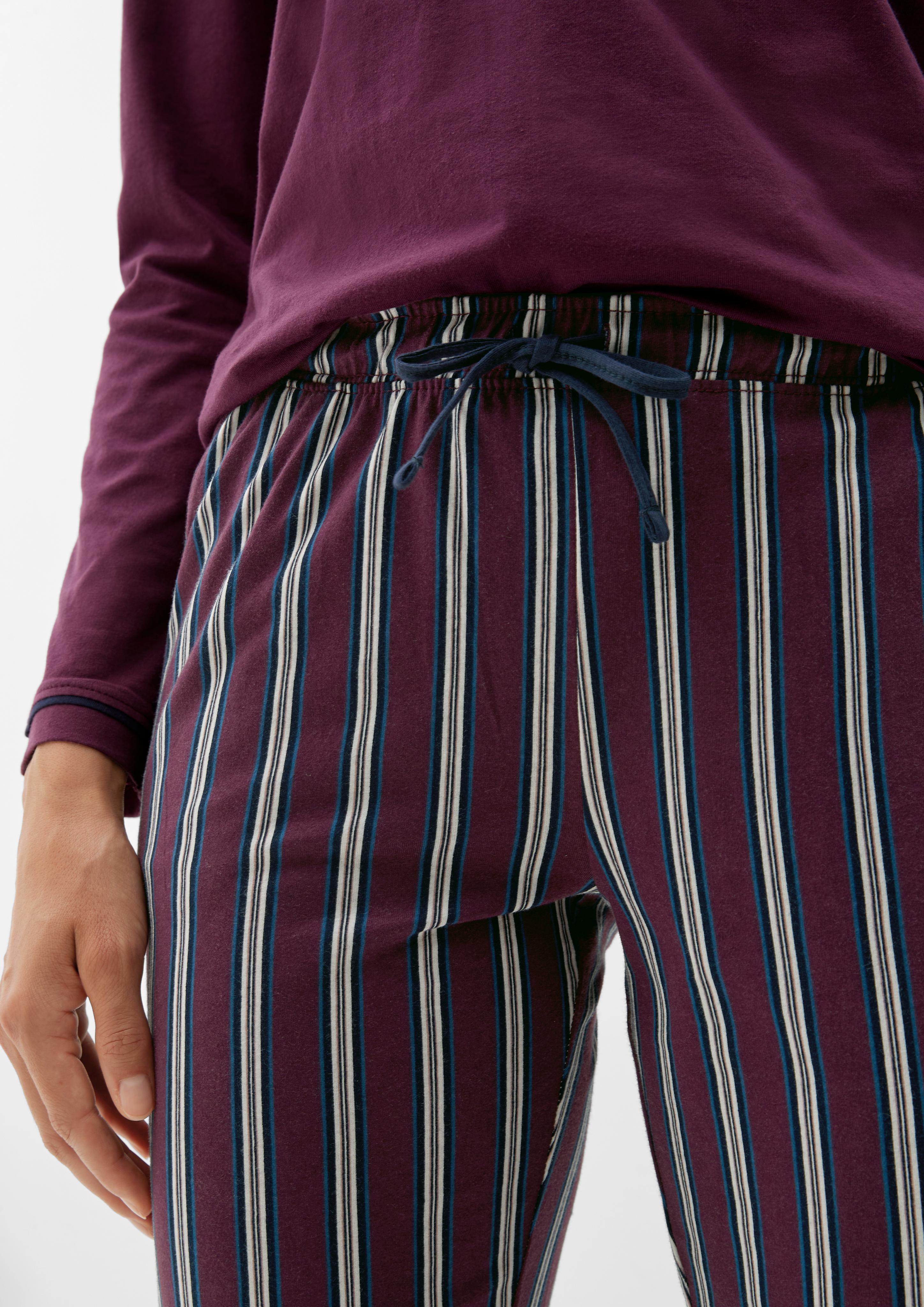Pyjamahose mit Elastikbund  6007500-48G1