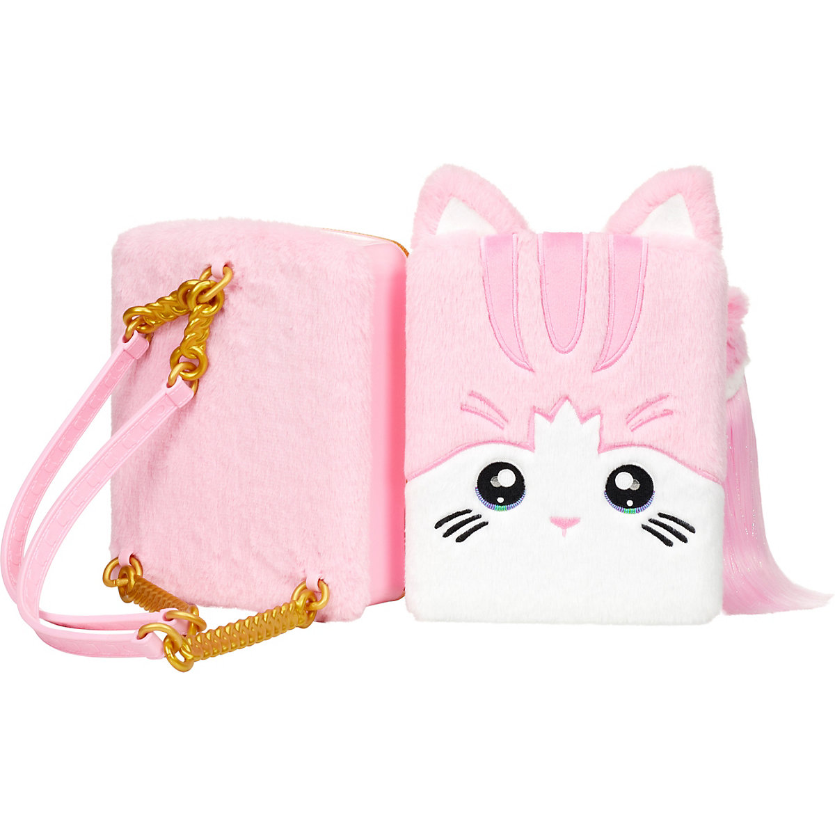 Na! Na! Na! Surprise 3-in-1  Backpack Bedroom Series 3 Playset- Pink Kitty
