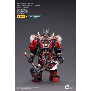 Warhammer 40k Actionfigur: Chaos Space Marines - Red Corsairs Exalted Champion Gotor the Blade
