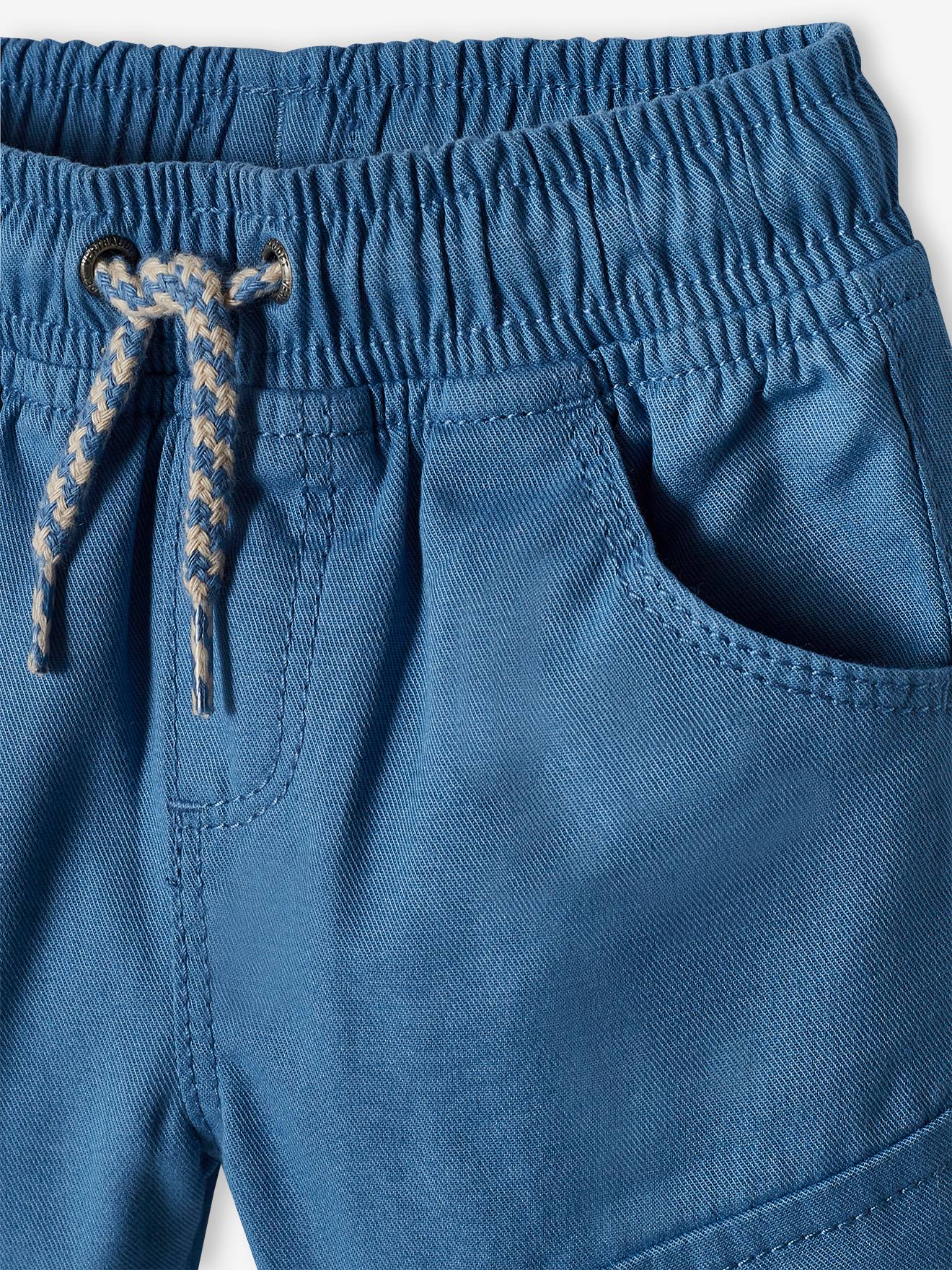 Vertbaudet Baby Cargohose Oeko-Tex - blau