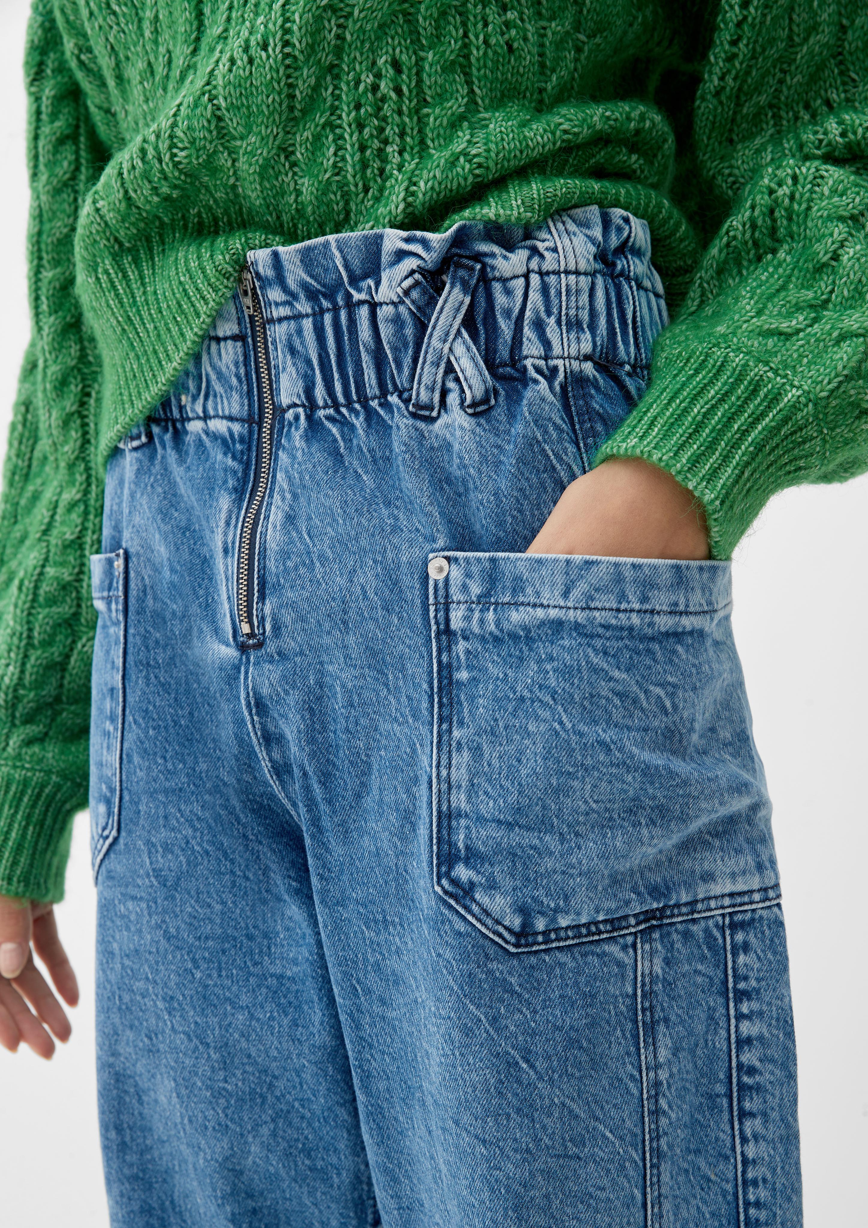 Ankle-Jeans / Regular Fit / High Rise / Barrel Leg  2119921-56Z3