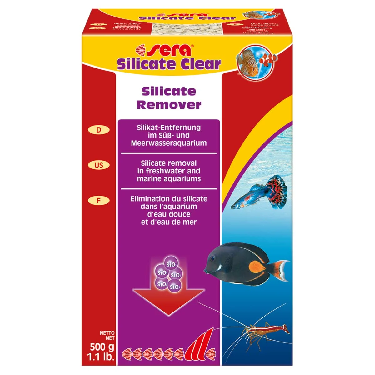Sera marin silicate clear 500g günstig kaufen