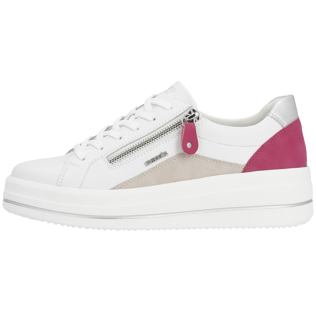 Remonte D1C01 Sneaker Low weiss