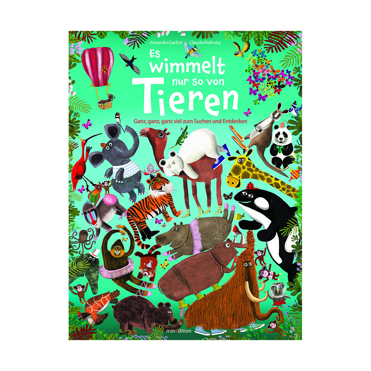 Es wimmelt nur so von Tieren