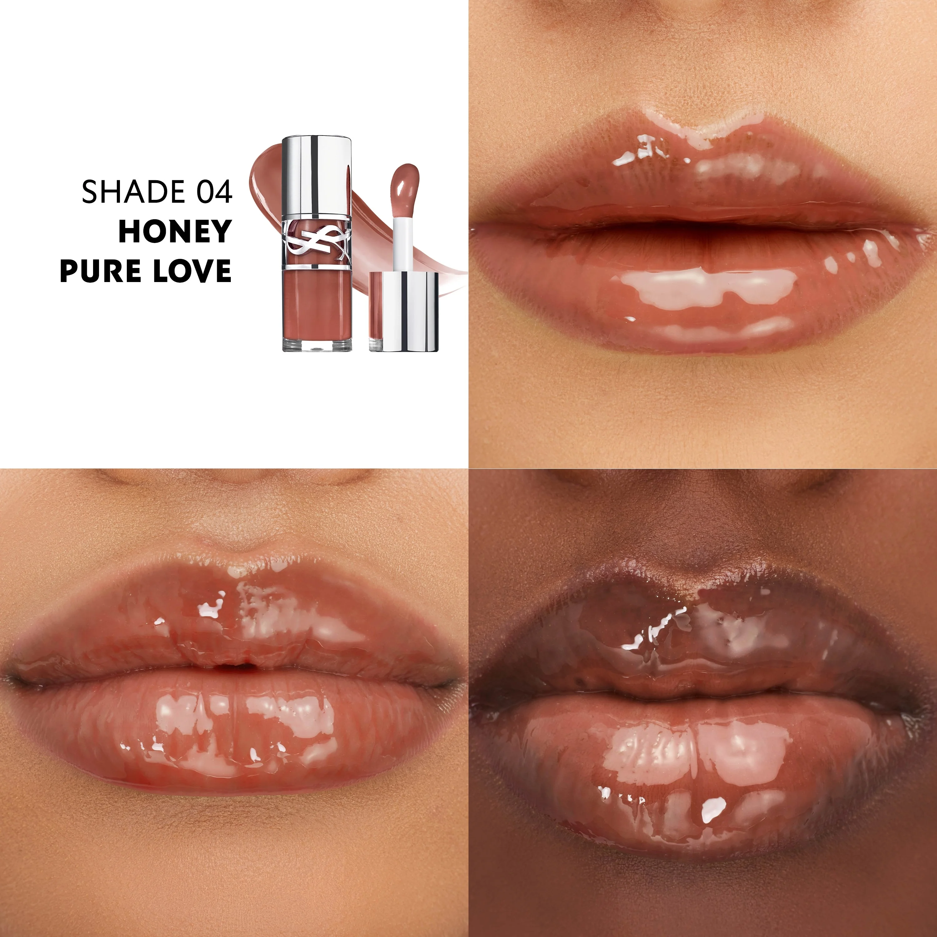 Huulet YSL Loveshine Plumping Lip Oil Gloss - Plumping Lip Gloss - Kiilto