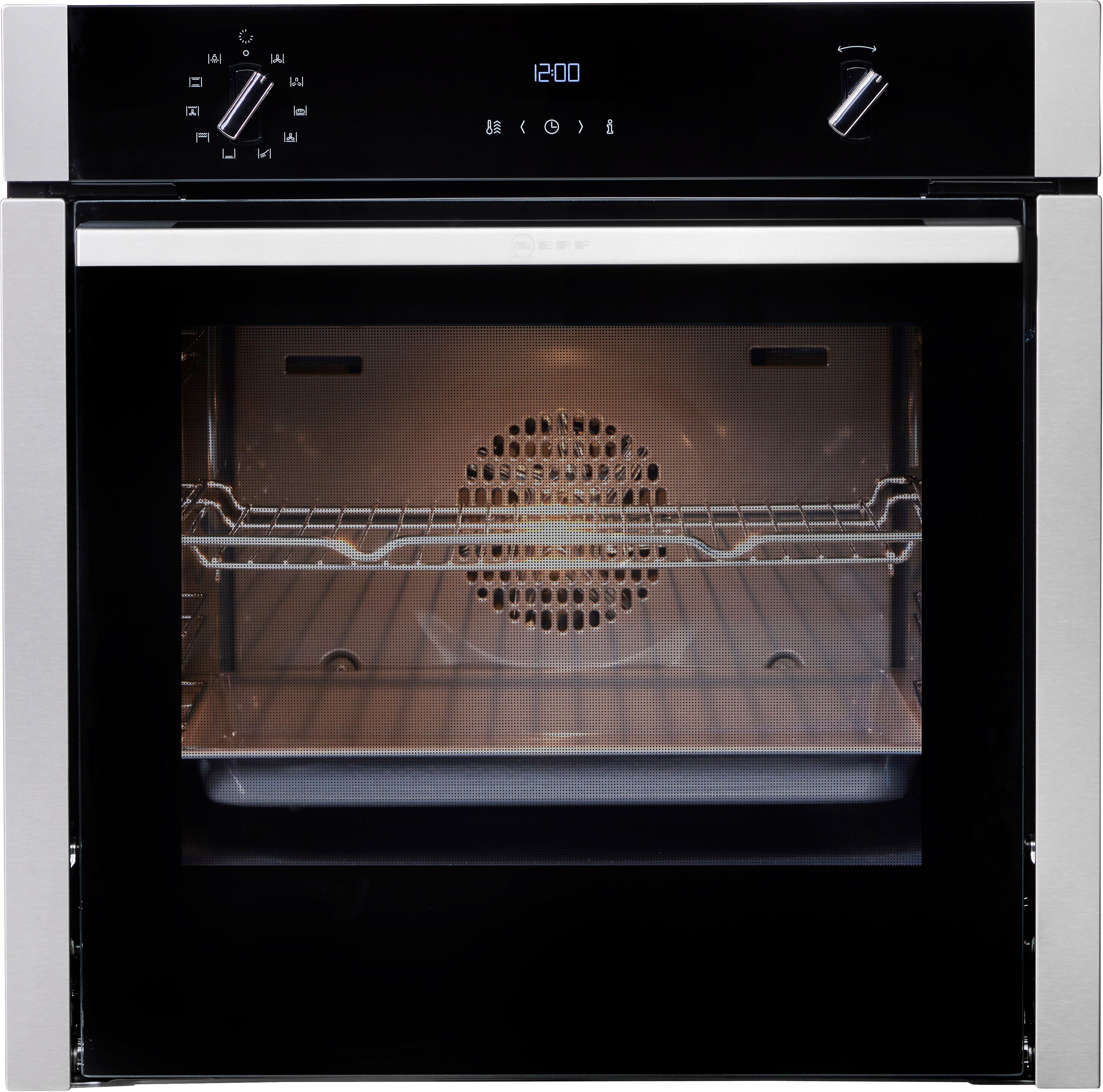 NEFF Einbaubackofen N 50 B6ACH7AN0, mit Hide®, Pyrolyse, EasyClean, CircoTherm®-Heißluft
