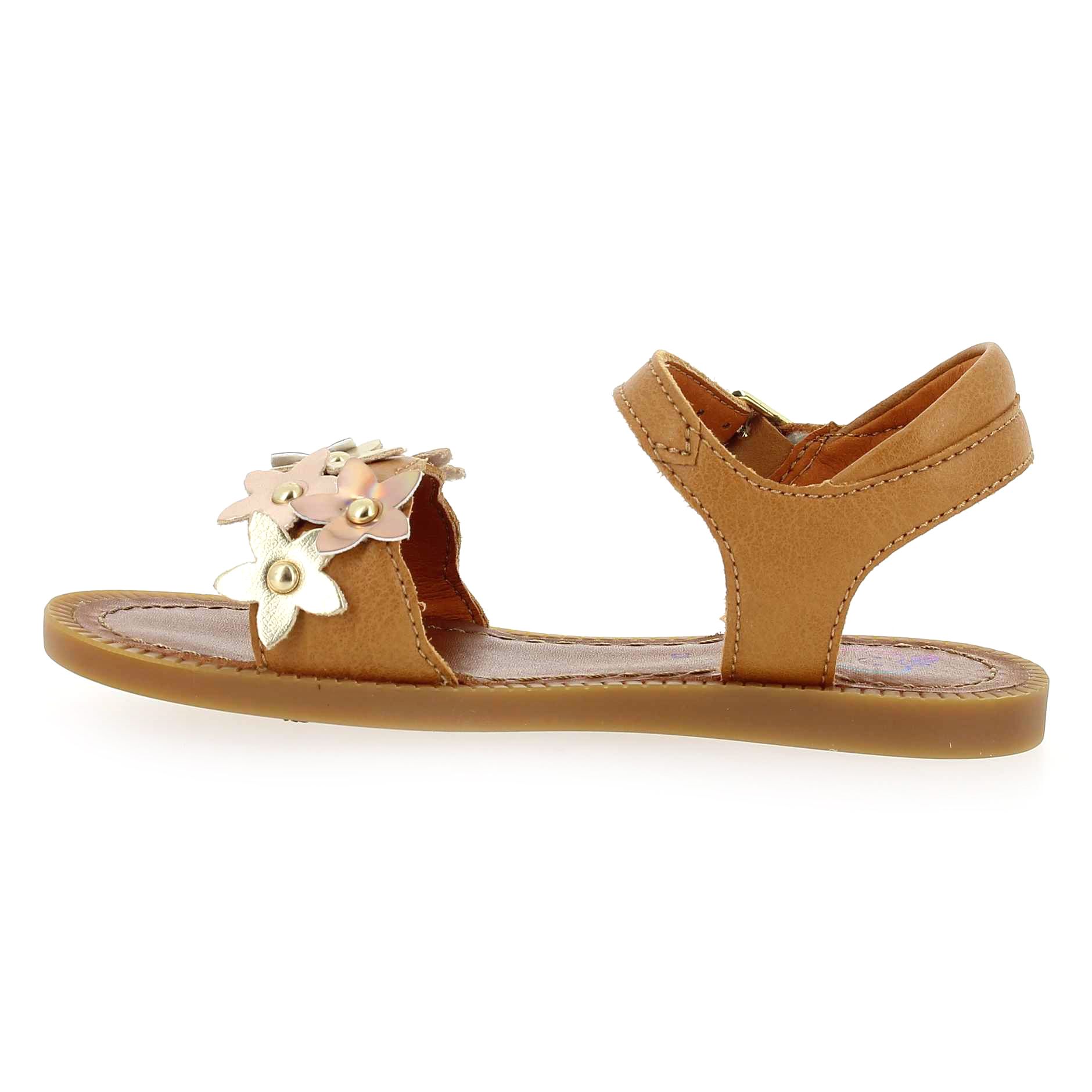 Shoopom  SOLAR FLORE - Cognac Doré