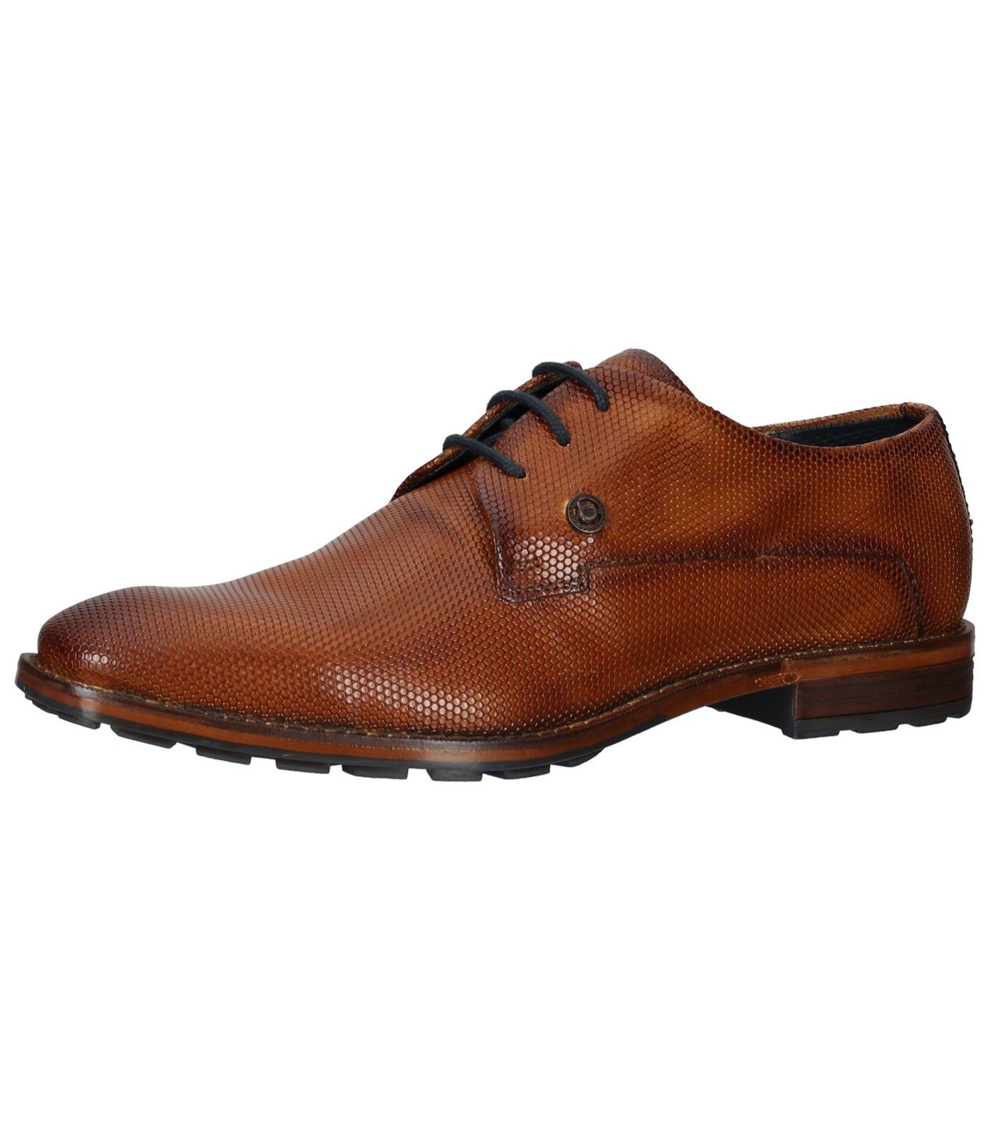 bugatti Businessschuhe Nappaleder Schnürschuh