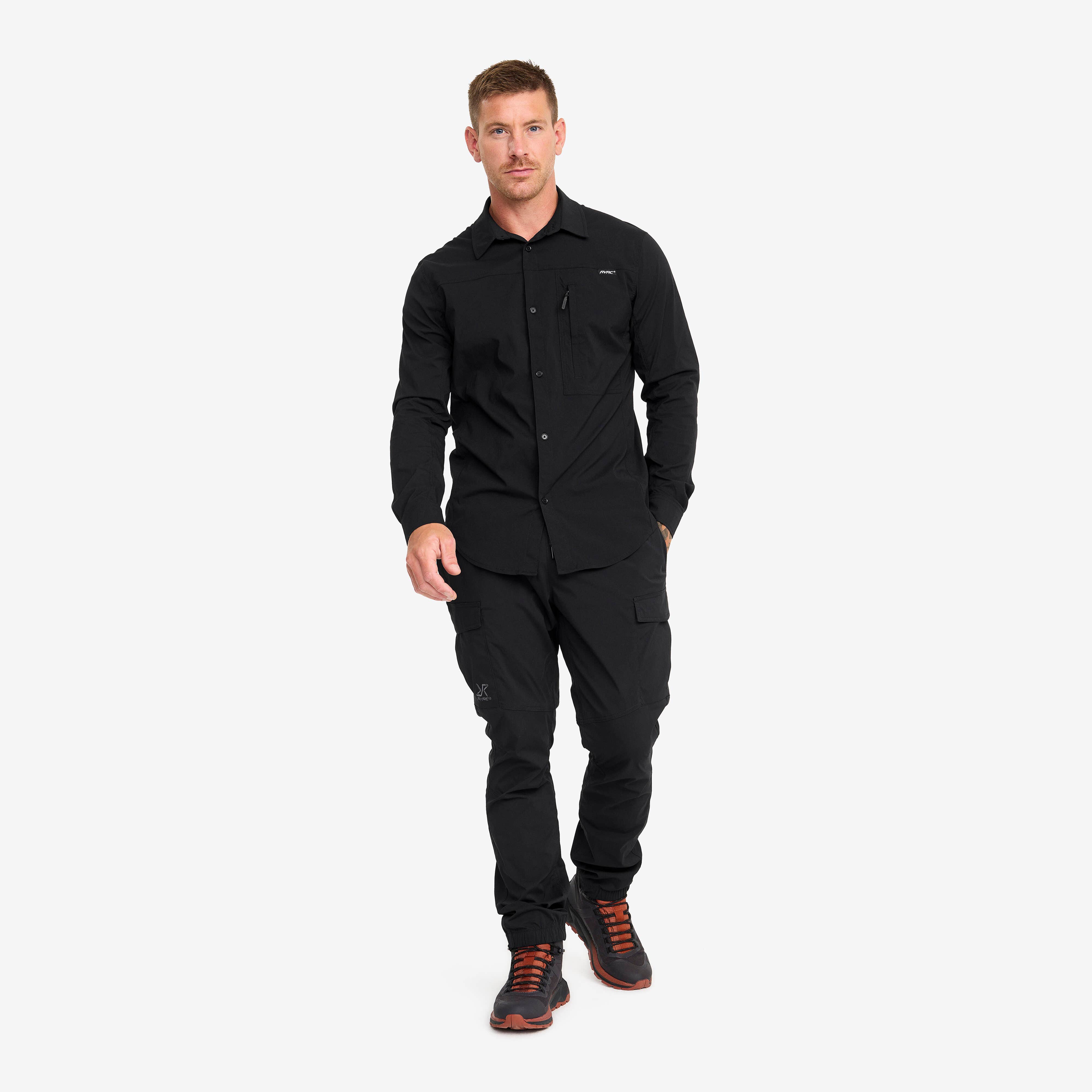 Preparation Stretch Shirt Homme Black
