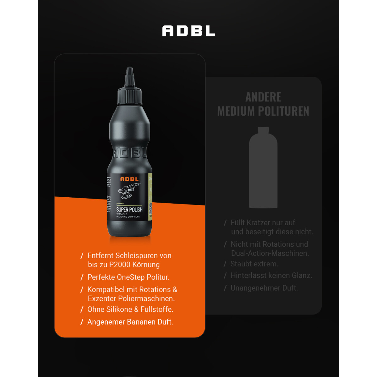 ADBL Super Polish Feinschleifpolitur 200ml