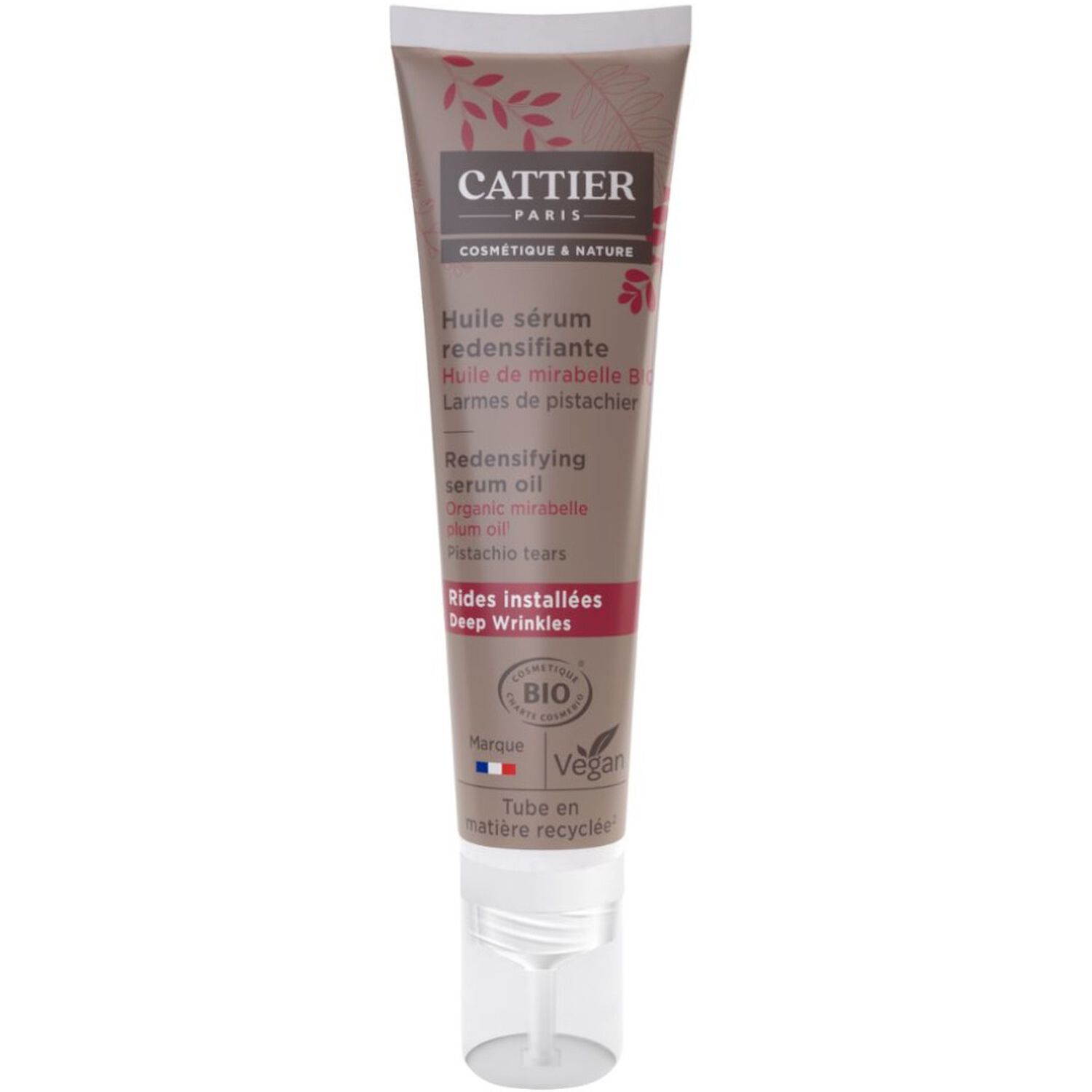 Cattier Huile Sérum Redensifiante Rides Installées 30 ml