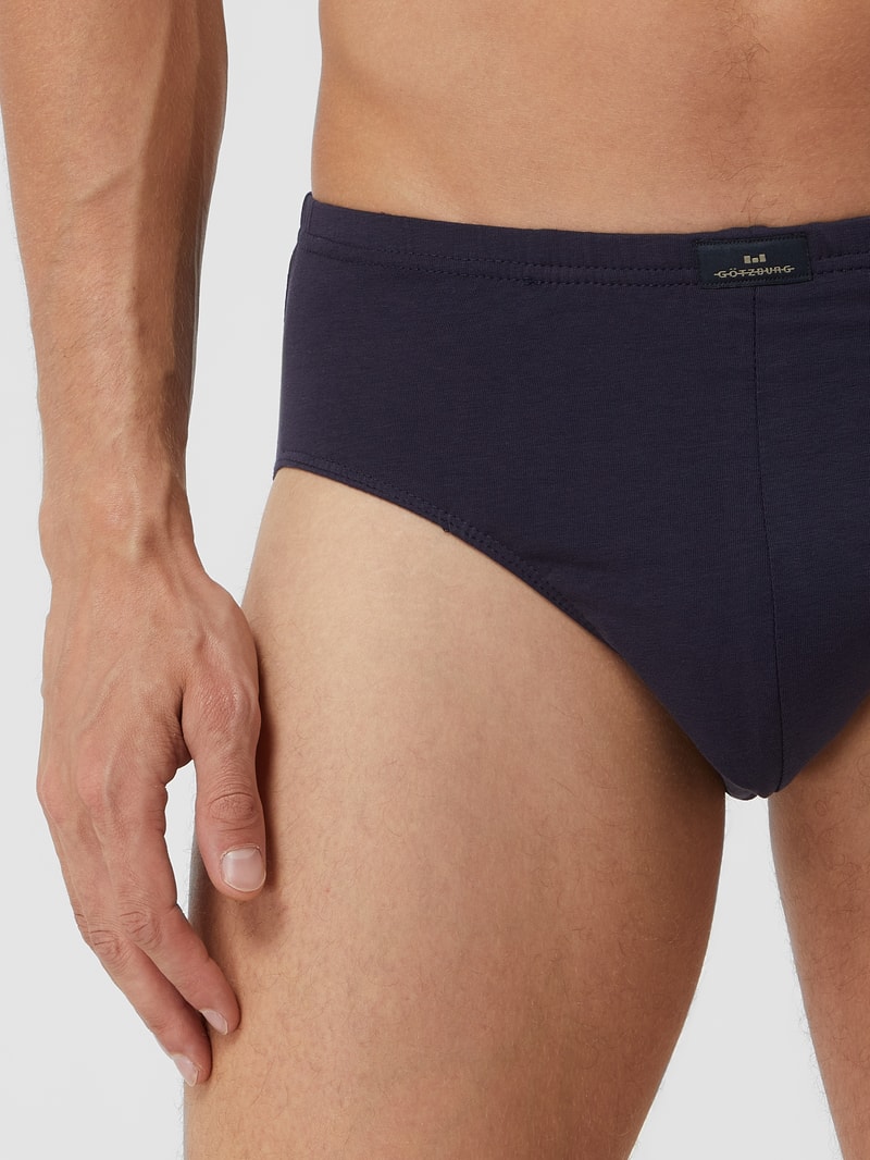 Slip im 4er-Pack in dunkelblau