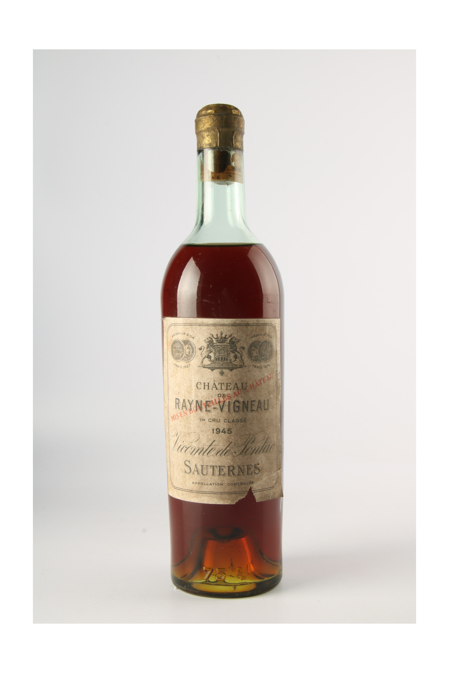 Château De Rayne Vigneau 1945, Sauternes