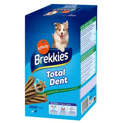 Brekkies Total Dent für mittelgroße Hunde