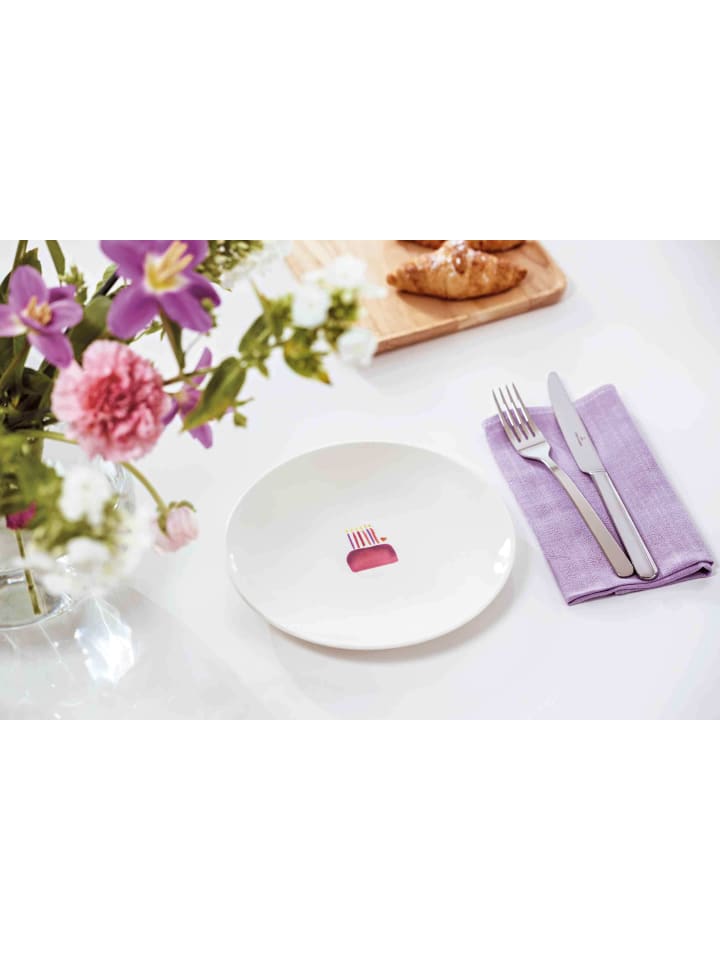 Villeroy & Boch 5er Set Frühstücksteller With Love ø 21,2 cm in bunt günstig kaufen onesize