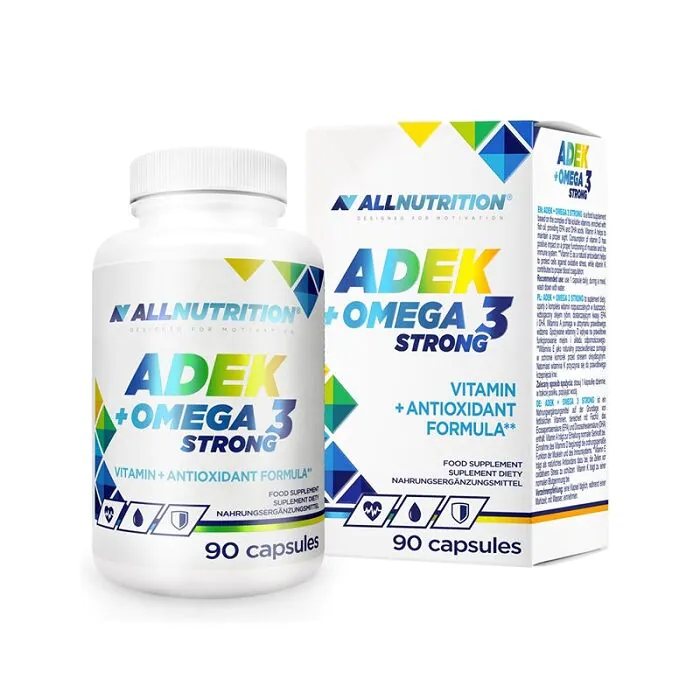 Allnutrition ADEK + Omega 3 Strong, kapsule