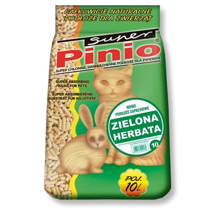 Benek Katzenstreu Benek Super Pinio Green Tea 10 l