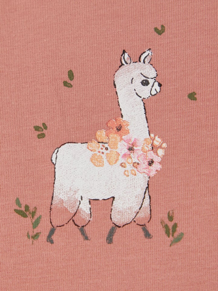 name it Mädchen T-Shirt mit Giraffen Motiv in Rosa günstig kaufen
